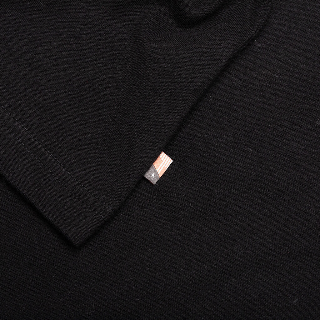 HTG Seal Logo L S Tee Black