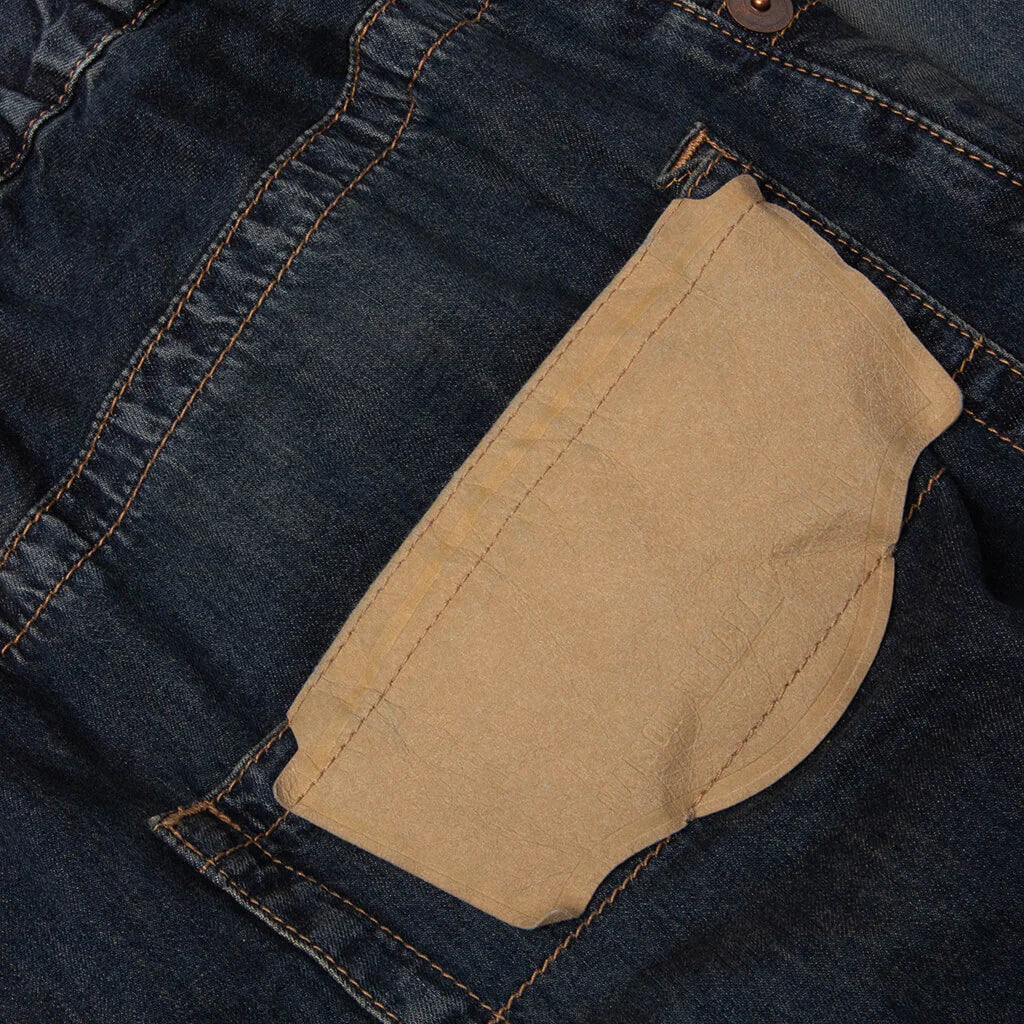 Light Denim Wide Pants Indigo