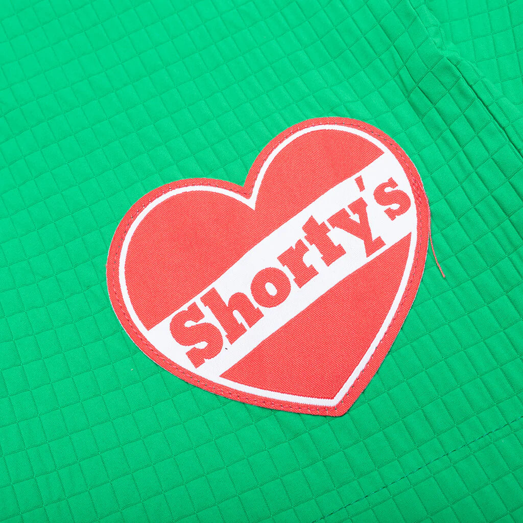 Heart Sport Shorts Green