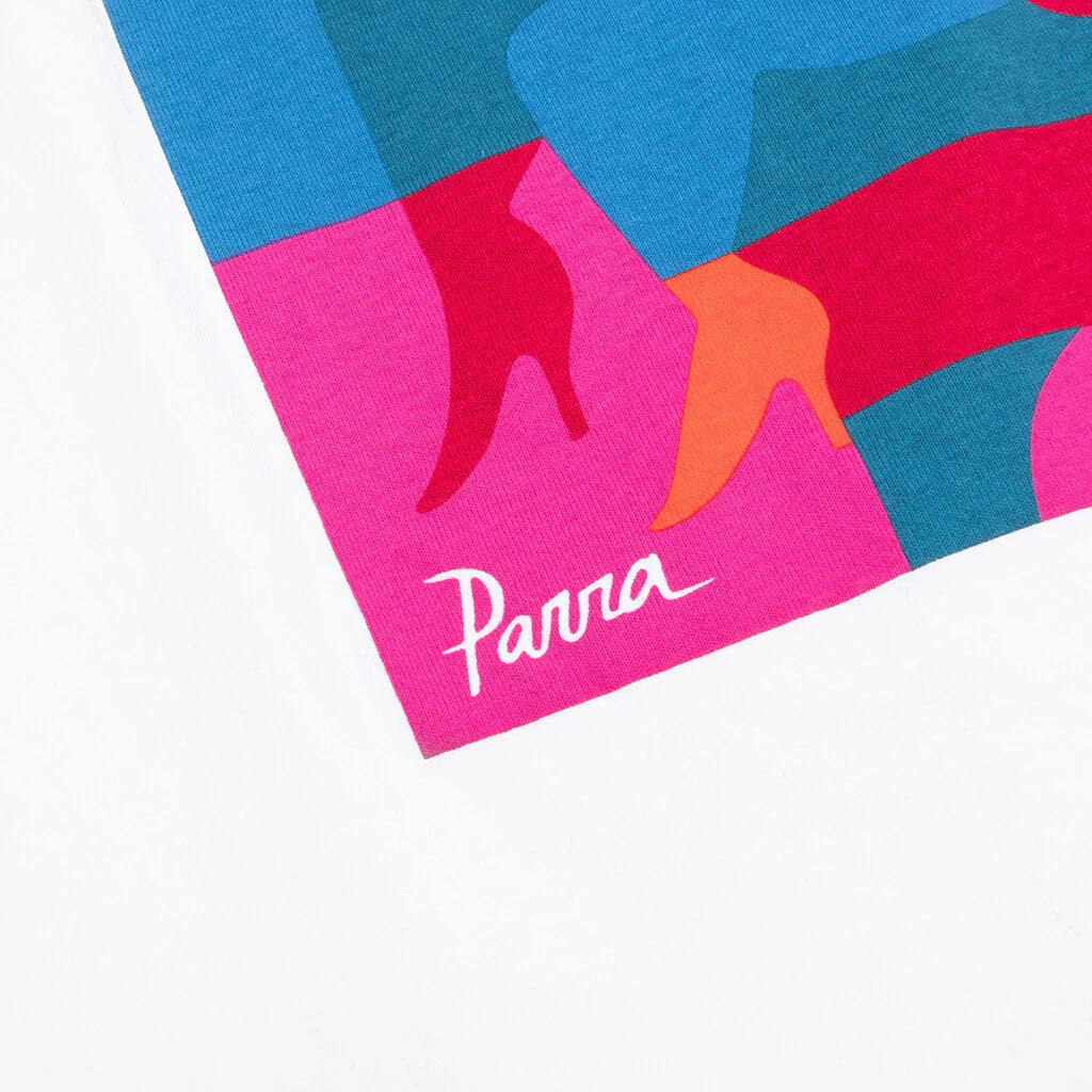 Sitting Pear T Shirt White