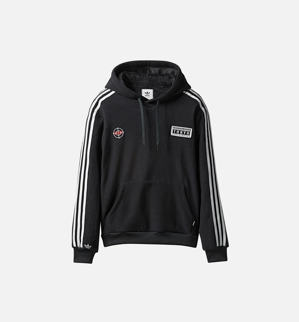 adidas X Neighborhood Collection Mens Hoodie Black White