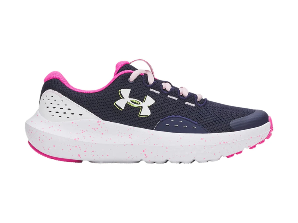 Tenis Under Armour Surge 4 Azul para Niña