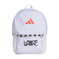 adidas Classic Tape Lamine Yamal Soccer Backpack White Red