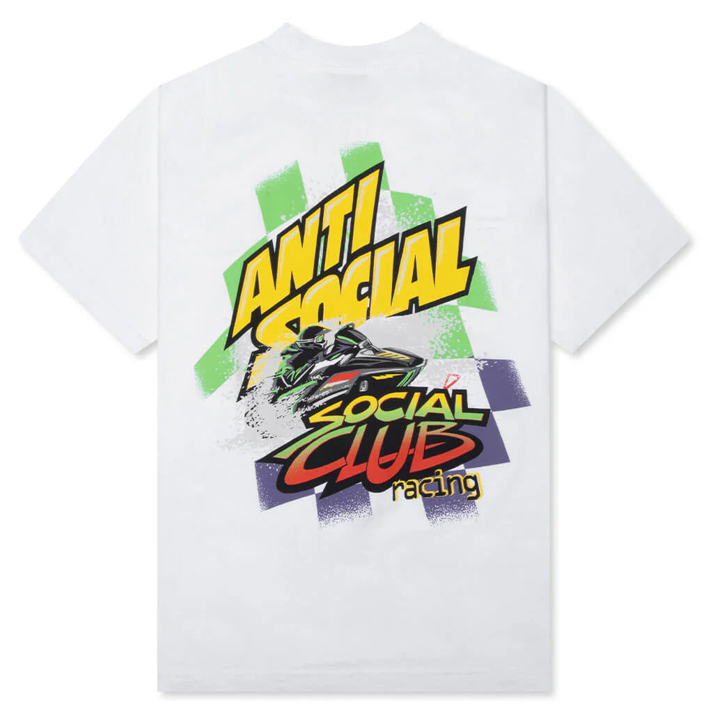 Artic Snowmobile Tee White