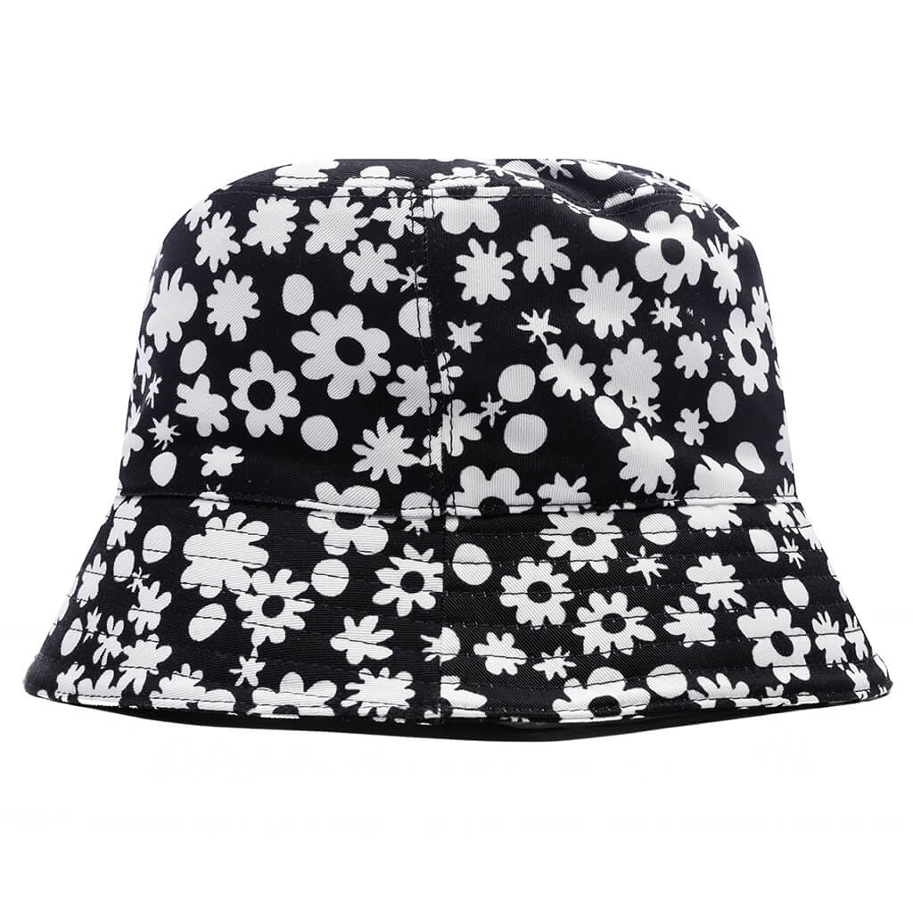 Pop Fields Bucket Hat Black