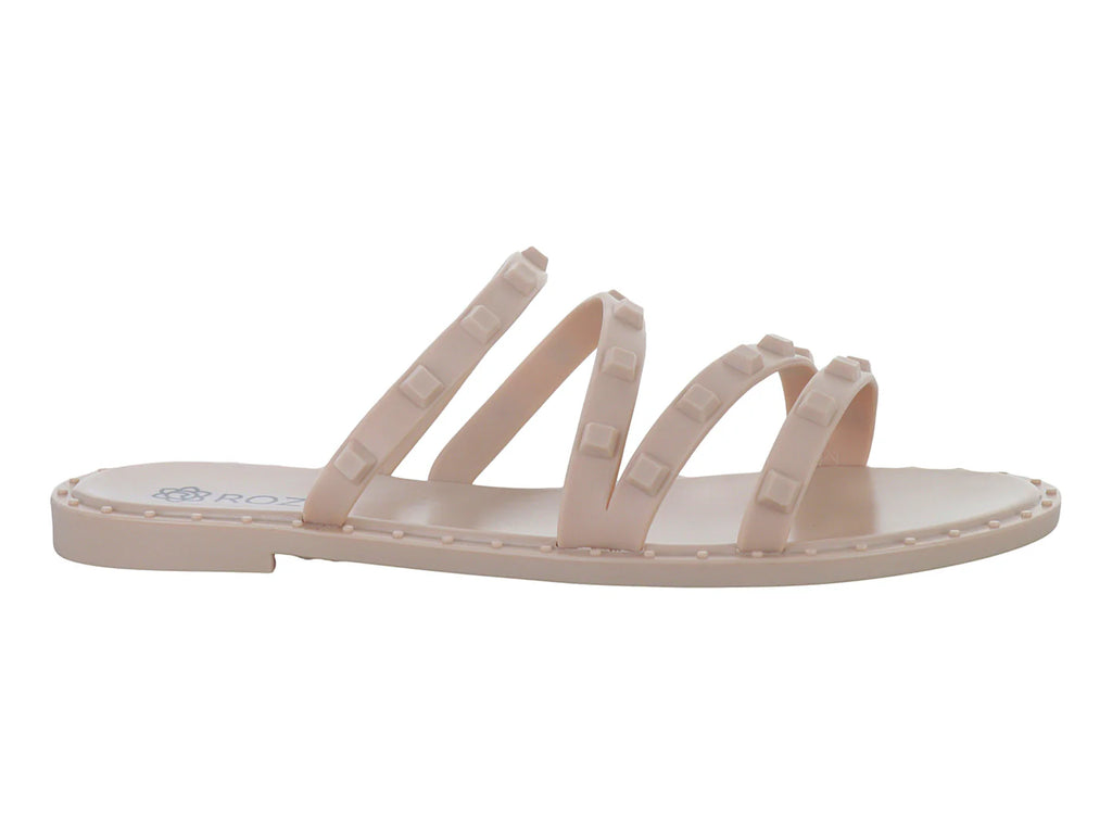 Sandalias Roze Casual Color Nude para Mujer