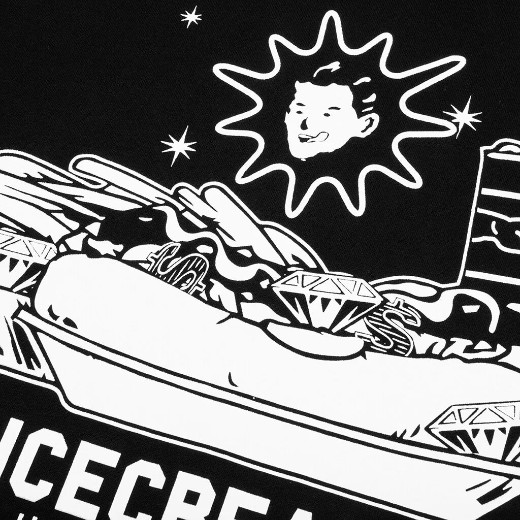Icecream Diner Food S S Tee Black