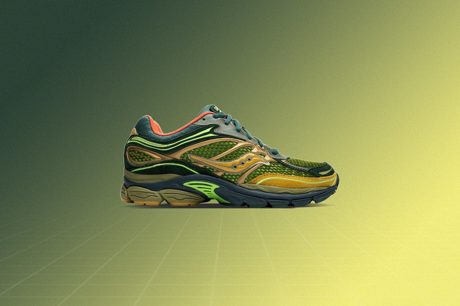 Saucony x Starcow Progrid Omni 9 Green Orange