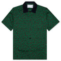 Floral Print Shirt Green