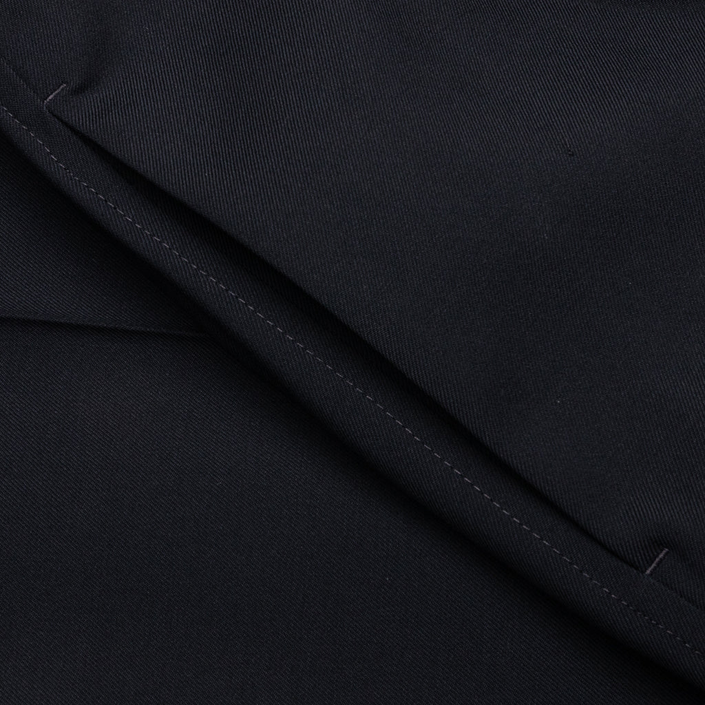 Gabardine Wool Trousers Navy