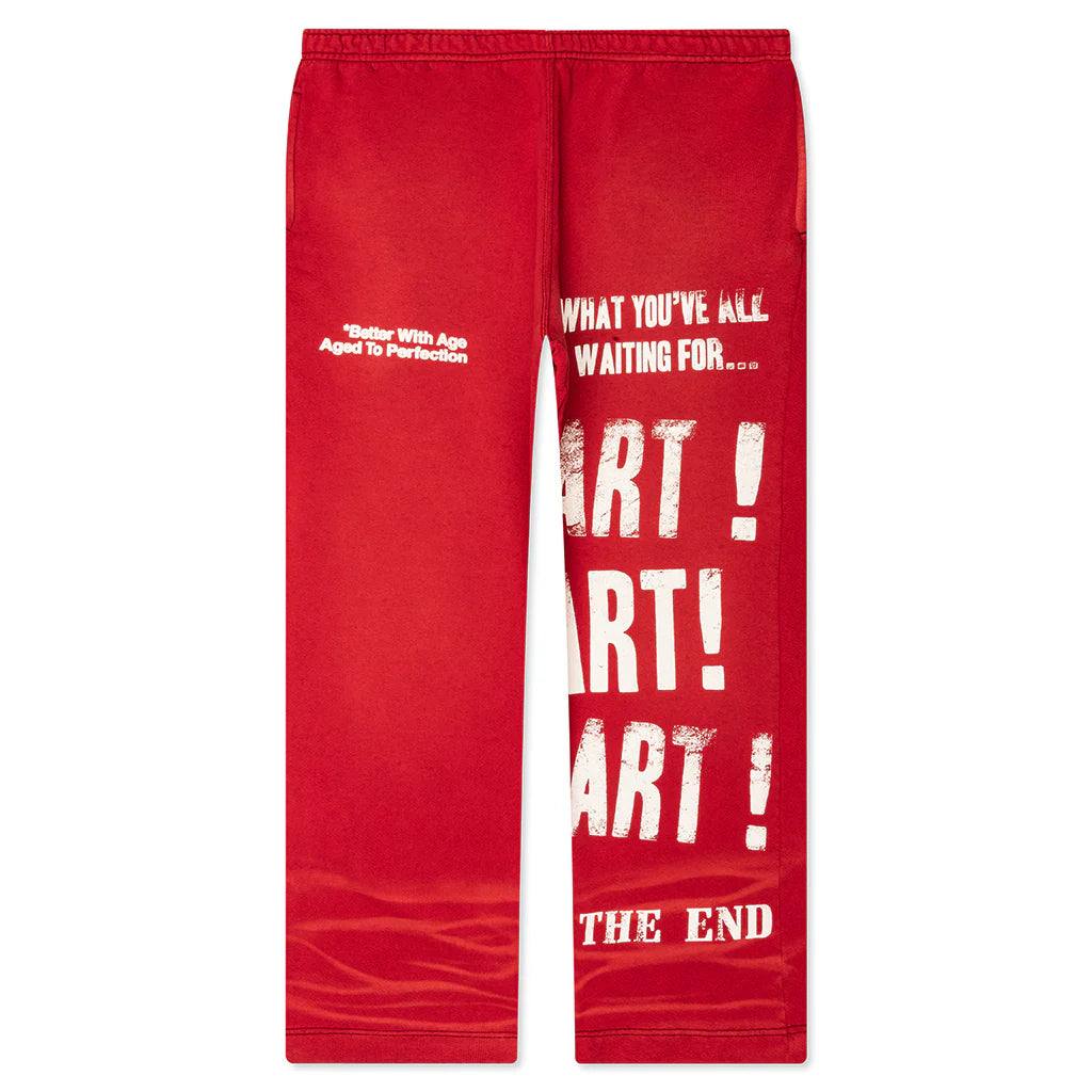 Superficial Sweatpants Red