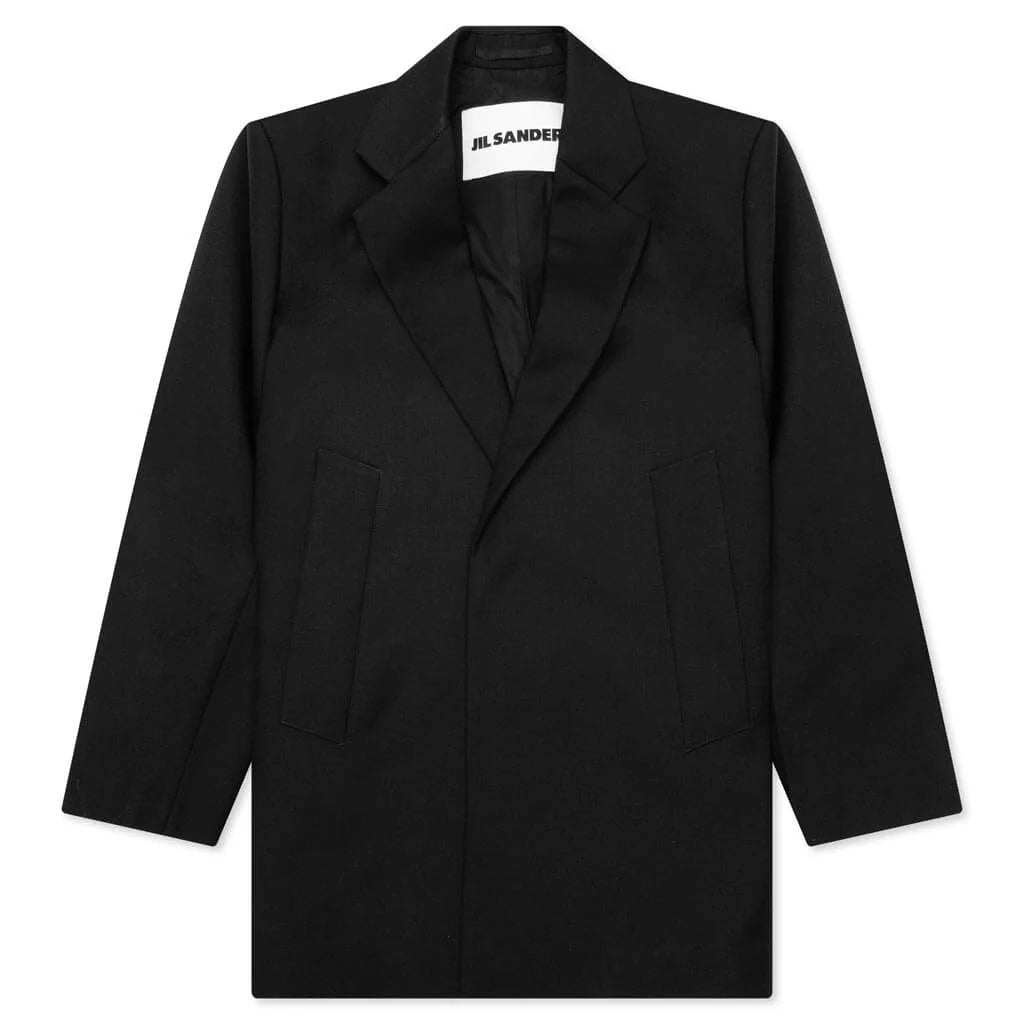 Tailored Wool Jacket Black