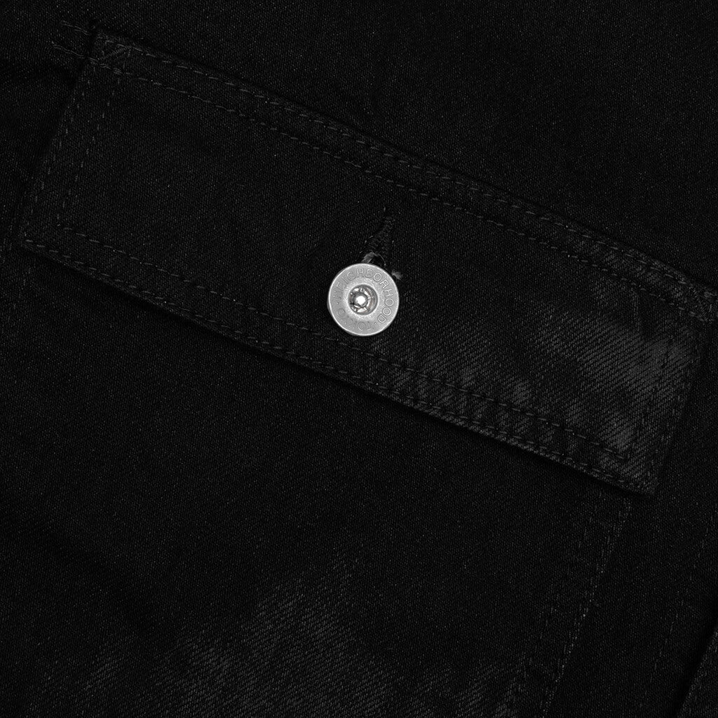 BW Washed Coverall Jacket Black