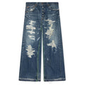 Smoked Double Wide Denim Indigo