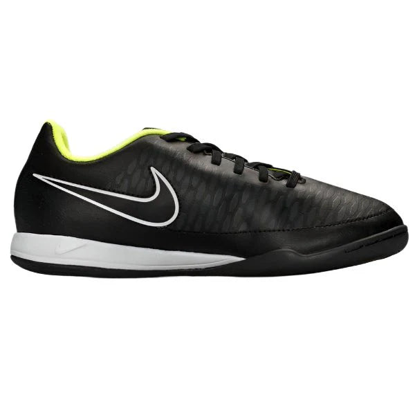 Nike JR Magista Onda IC Indoor Soccer Shoes Black White Volt