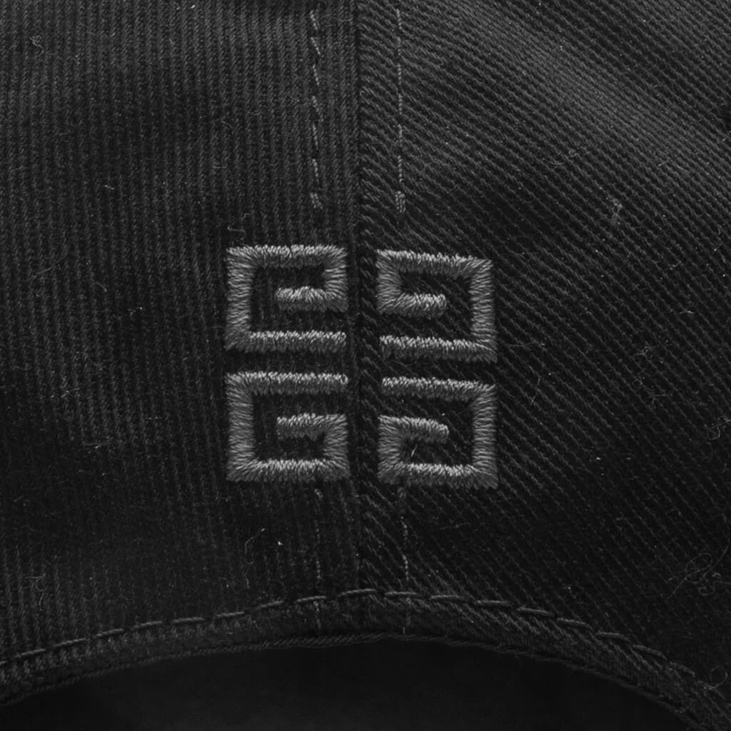 Embroidered Cap Black