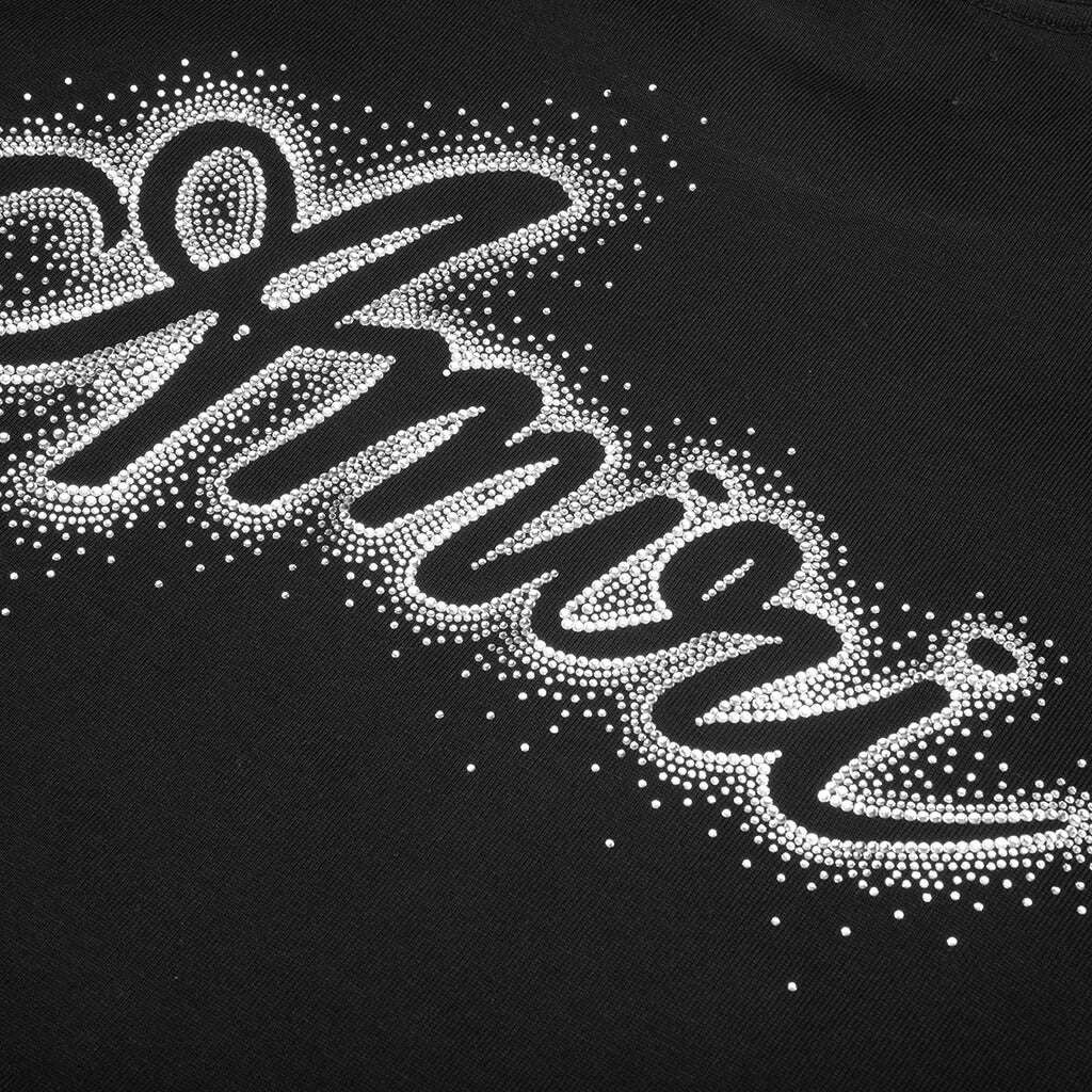 Crystal Burst Ma Swirl O S Tee Black