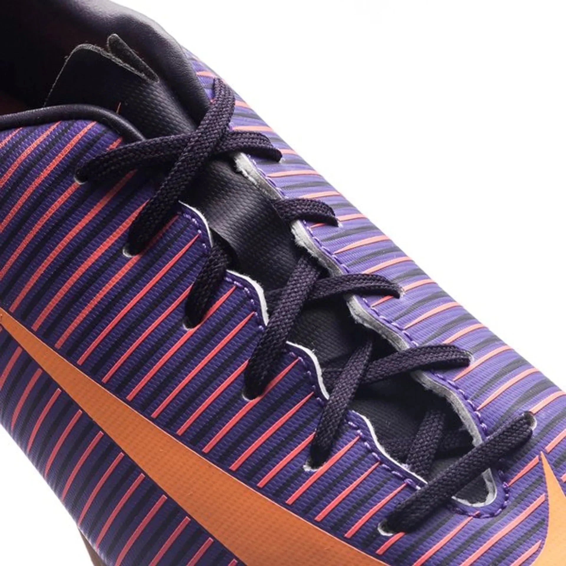 Nike Jr MercurialX Vapor XI IC Indoor Soccer Shoes Purple Orange Grape