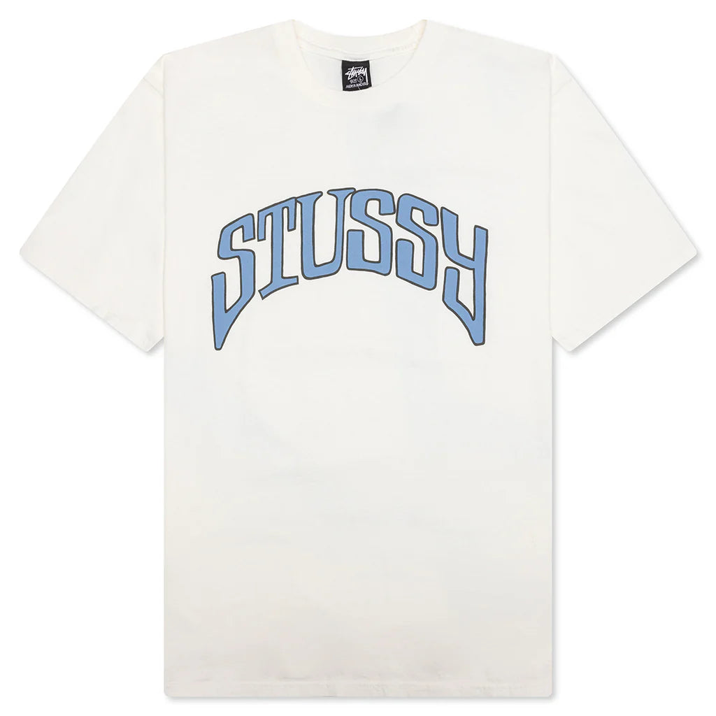Arched Pigmented Dyed Tee Natural