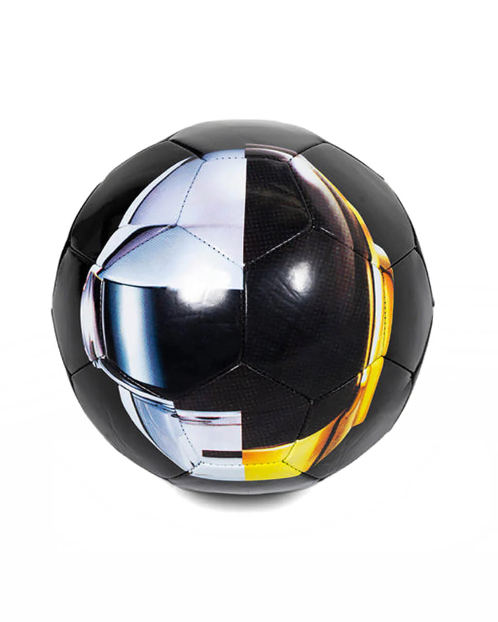 Helmets Soccer Ball Black