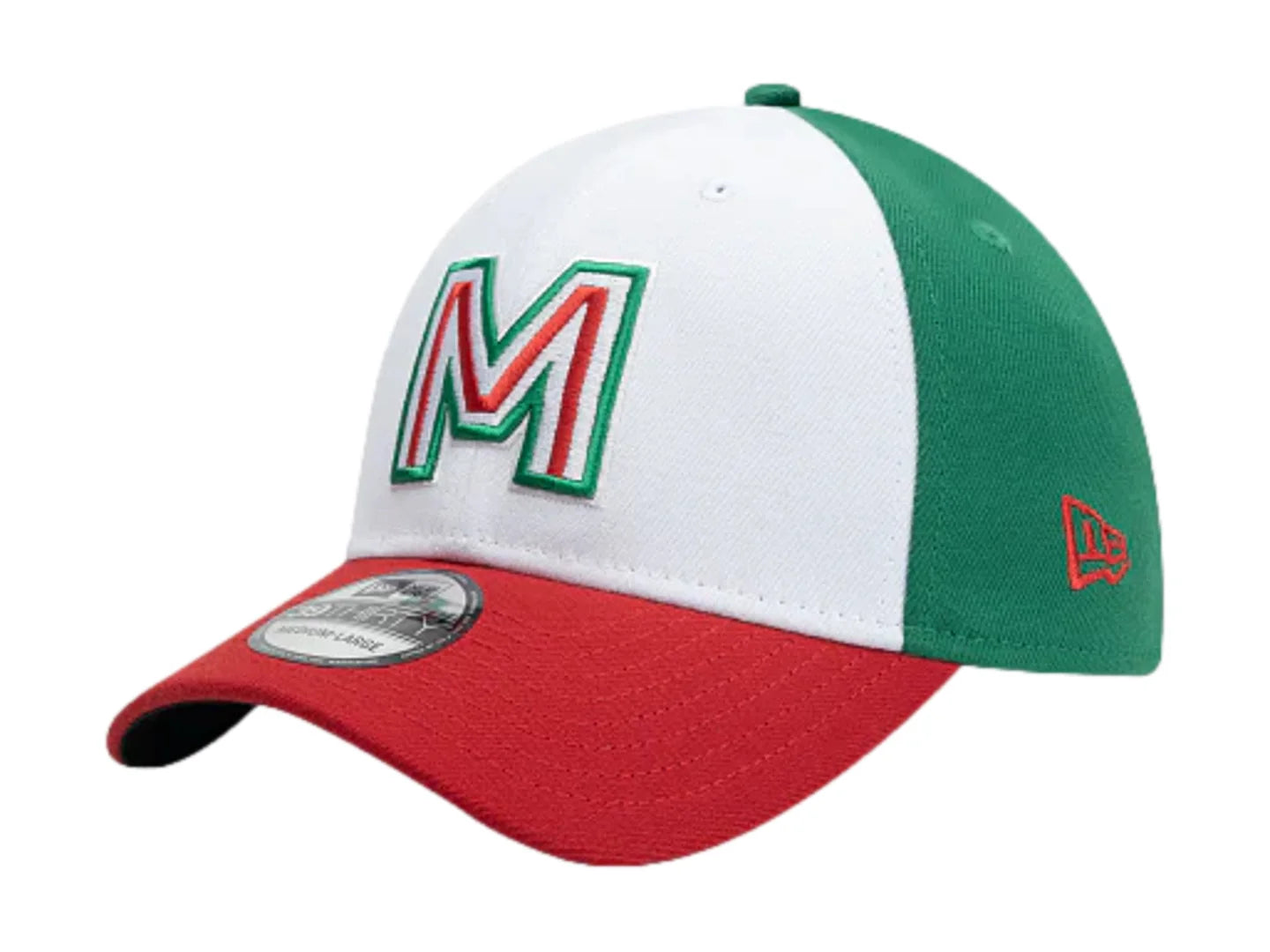 Gorra New Era 3930 México Tricolor
