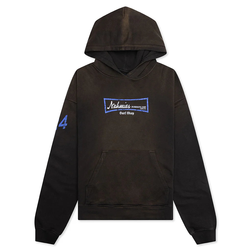 Surf Shop Hoodie Sunfade Brown