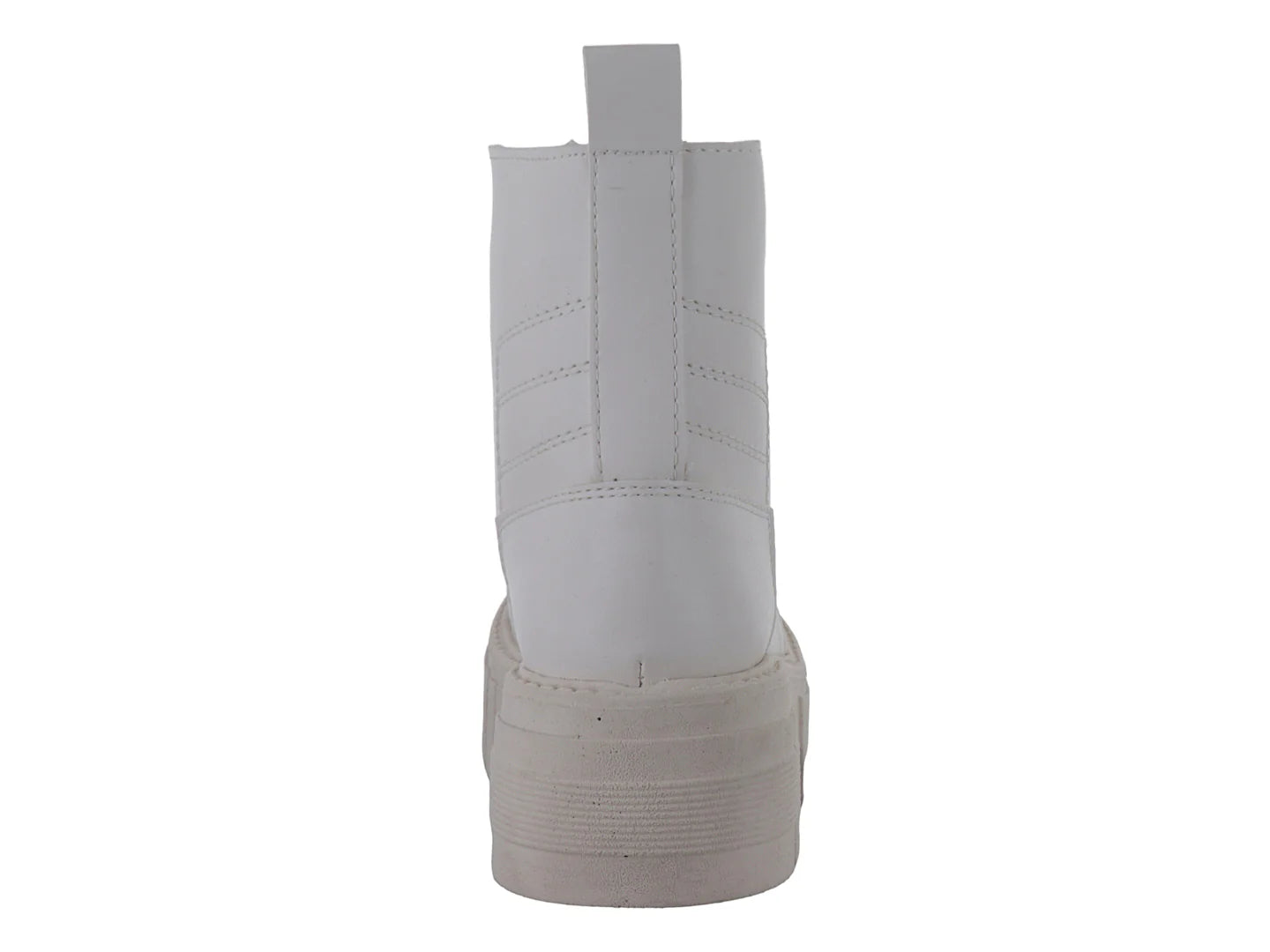 Botines Combat Punto Moda Gris Claro para Mujer