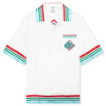 Short Sleeve Cuban Collar Shirt Casa Way World Series