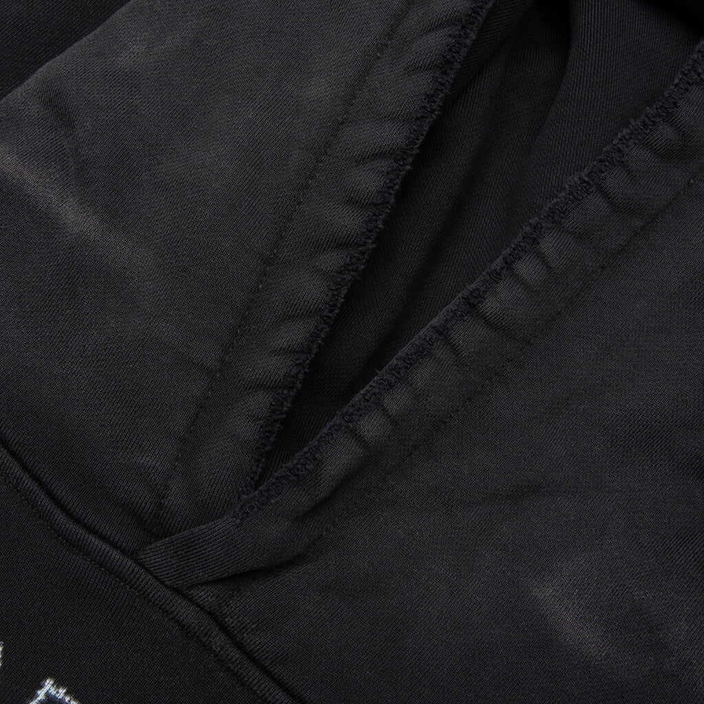 Midnight Snack Hoodie Vintage Black