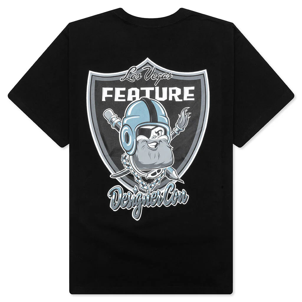 Feature x Designercon James Tee Black