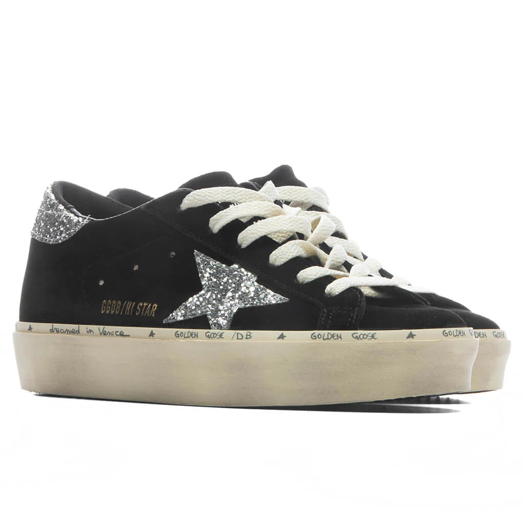Womens Hi Star Black Silver