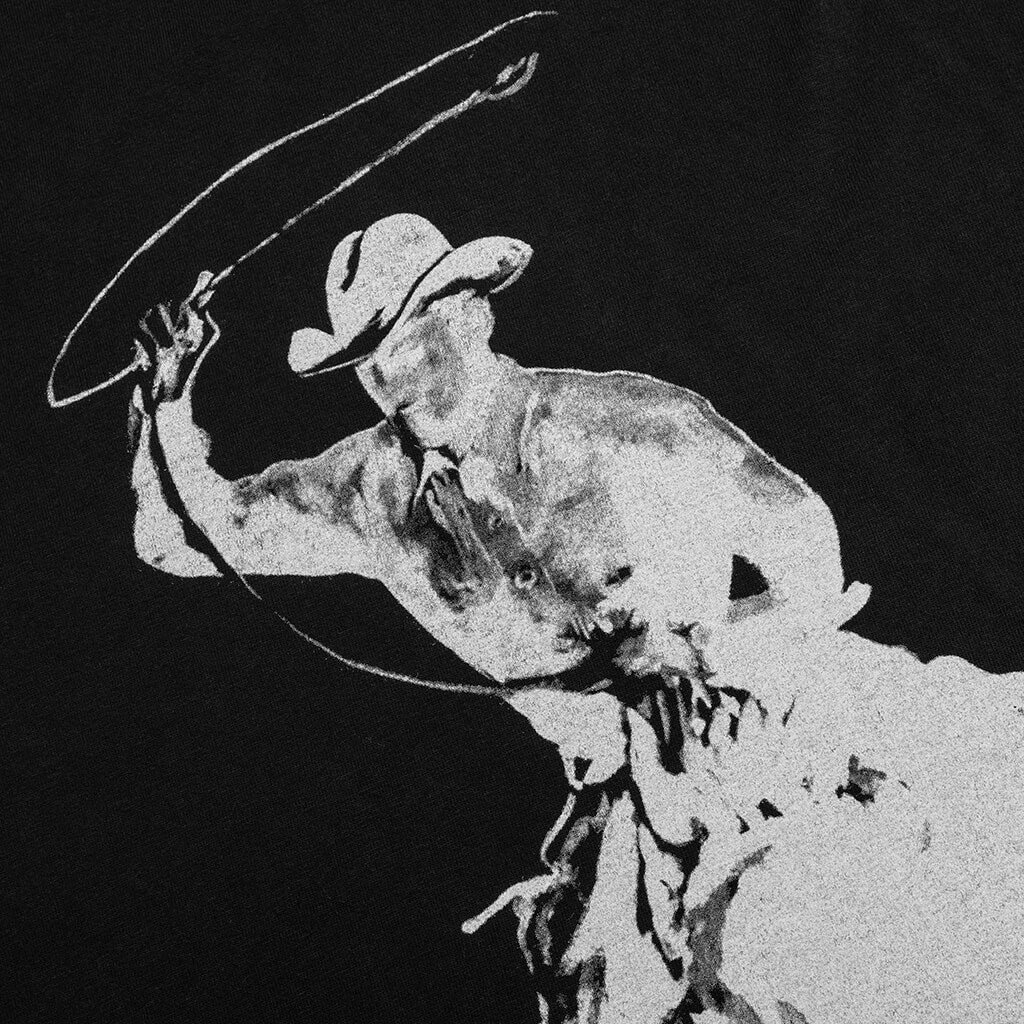 Burns Much Brighter S S T Shirt Sun Faded Washed Black