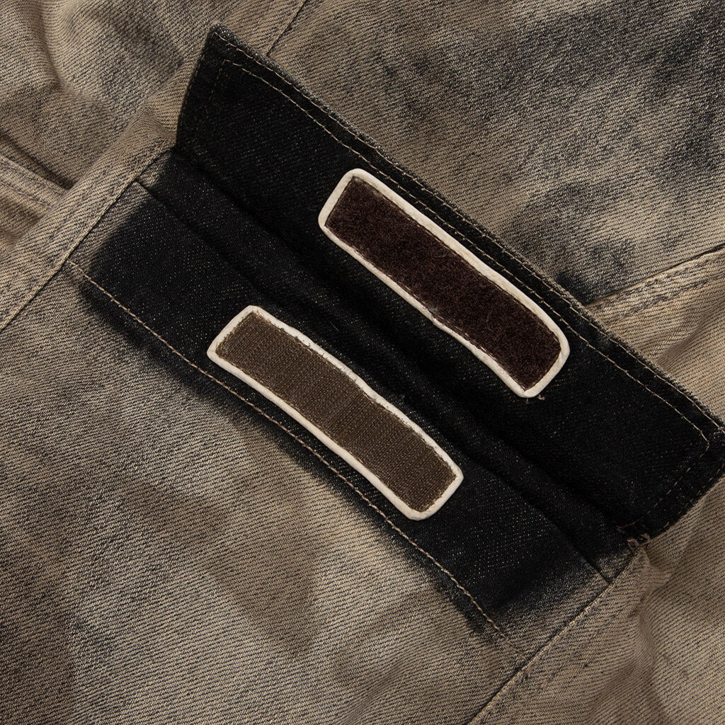 Double Cargo Jeans Dust