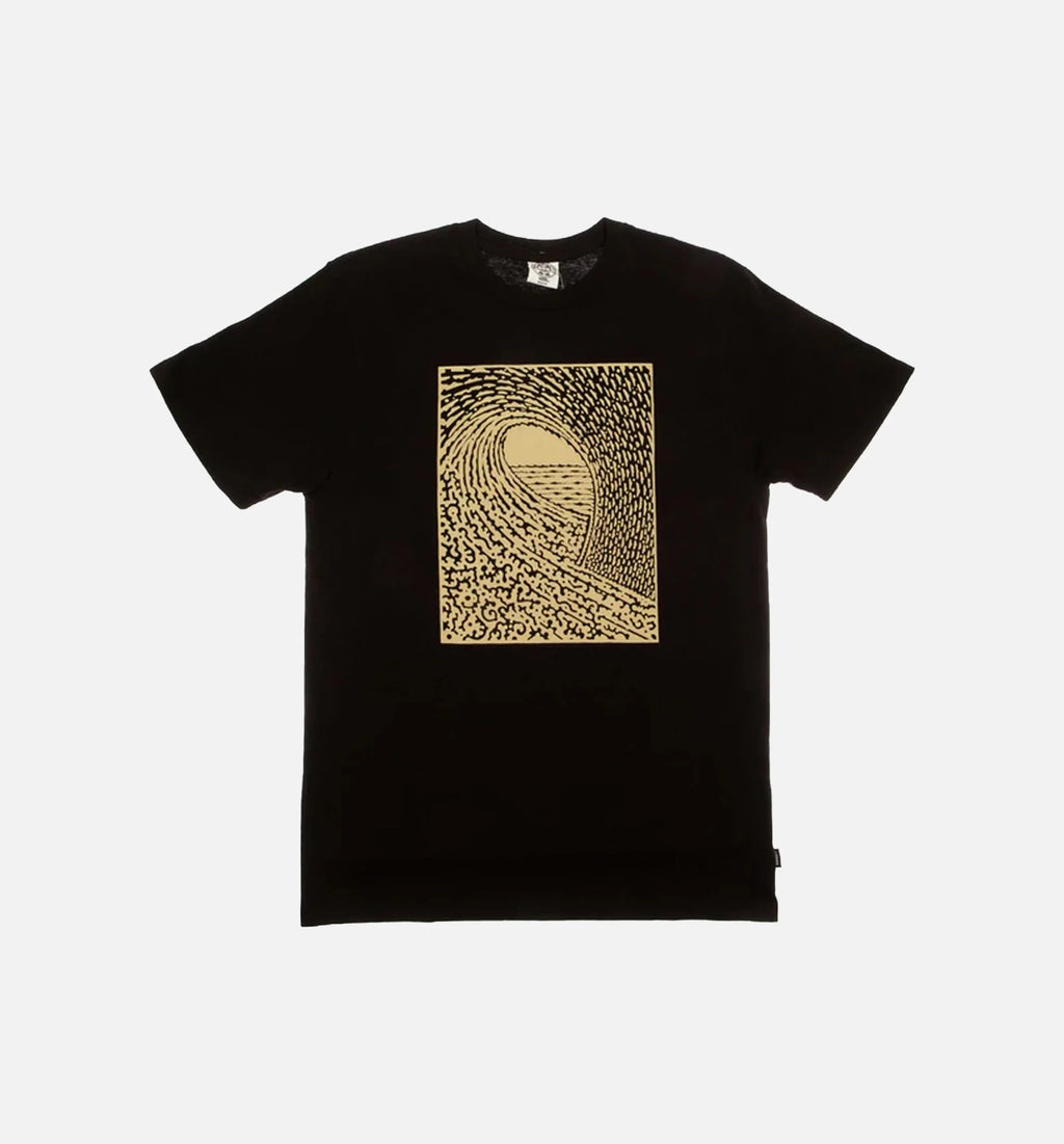 John Van Hamersveld X Vans Collection Wave Mens T Shirt Black Black