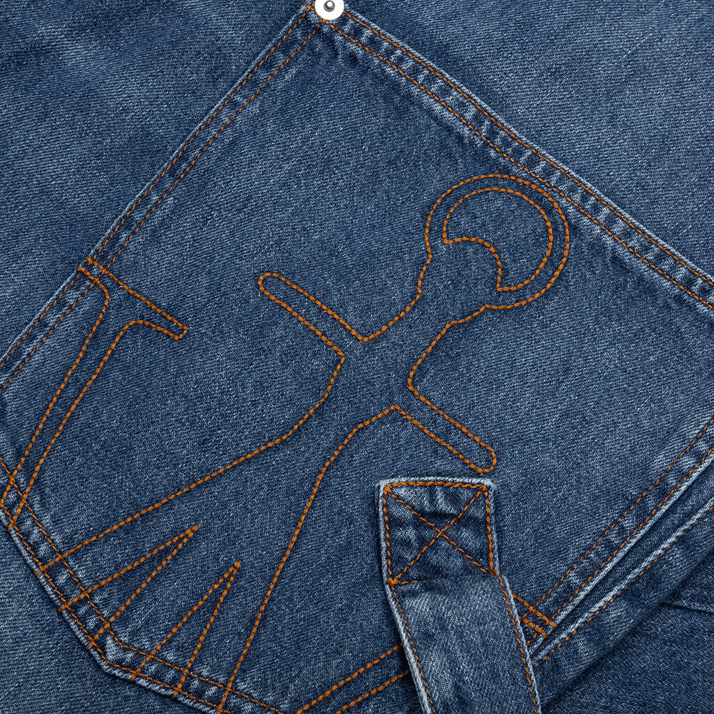 Twisted Workwear Jeans Light Blue