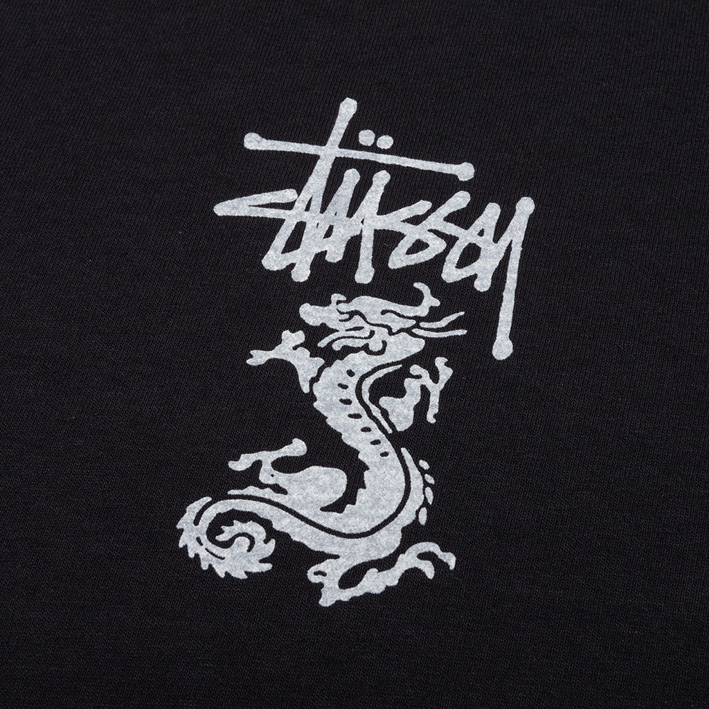 Double Dragon Pigment Dyed Tee Black