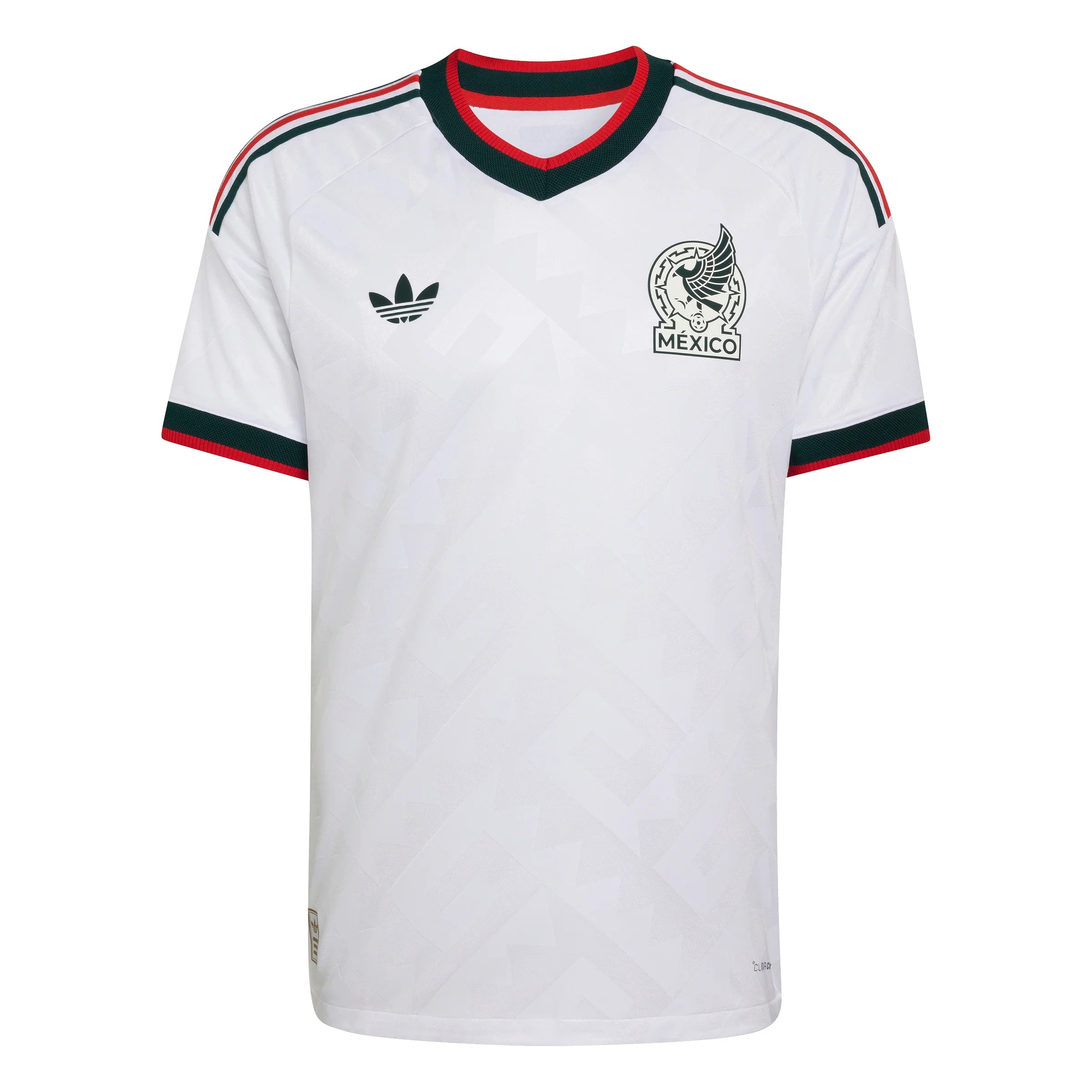 adidas Mexico Away Authentic Mens Soccer Jersey 2026 White
