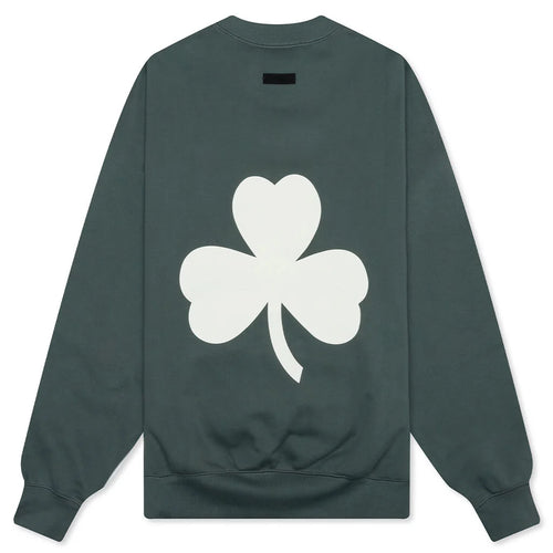 Fear of God Essentials x NBA Celtics Sport Crewneck Balsam Green