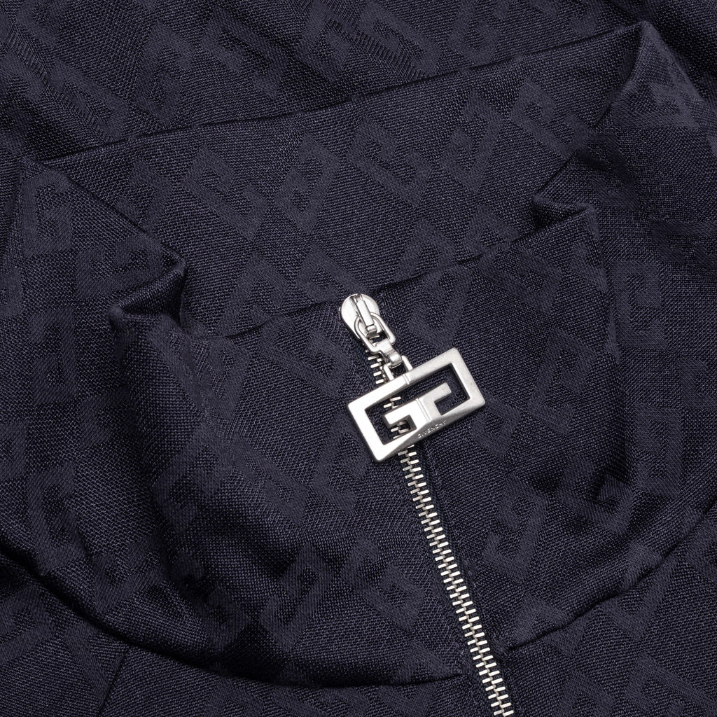 Vintage Full Zipped Tracksuit Sweatshirt Dark Blue