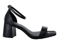 Sandalias Piccadilly Efecto Croco Negro para Mujer
