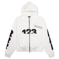 USO 123 CVA Zip Hoodie Max White