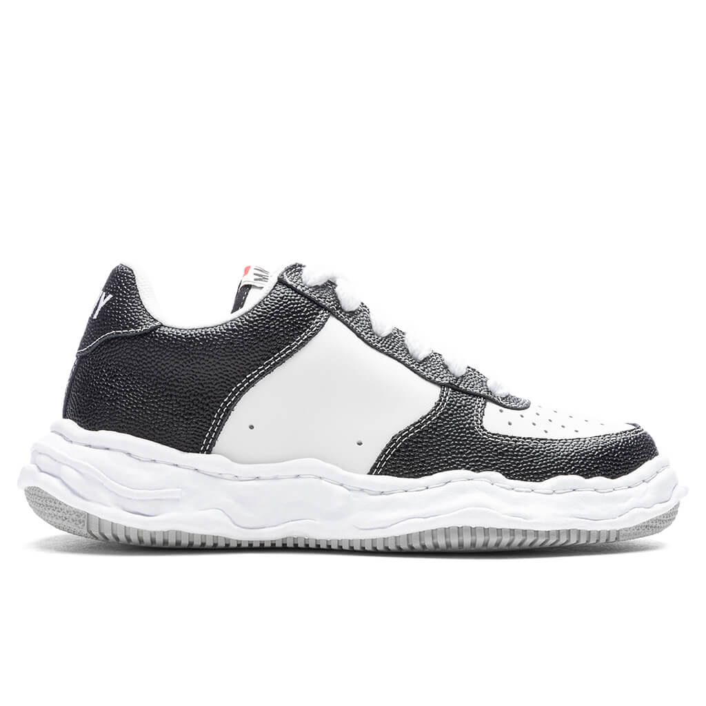 Wayne Low OG Sole Basket Leather Black White