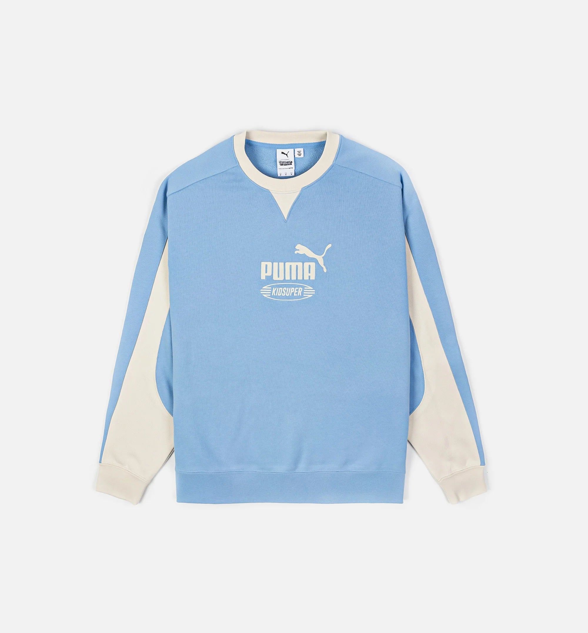 Puma x Kidsuper Crew Mens Crewneck Light Blue