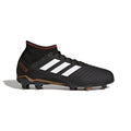 adidas Predator 183 FG Firm Ground Youth Soccer Cleats Black White Solar Red