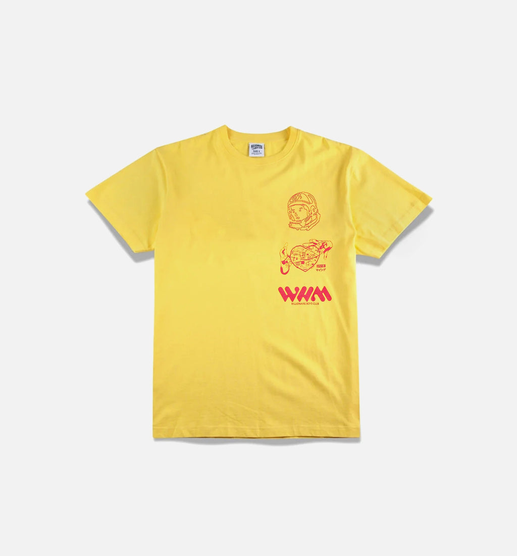 BB Supernova Short Sleeve Tee Mens T Shirt Yellow