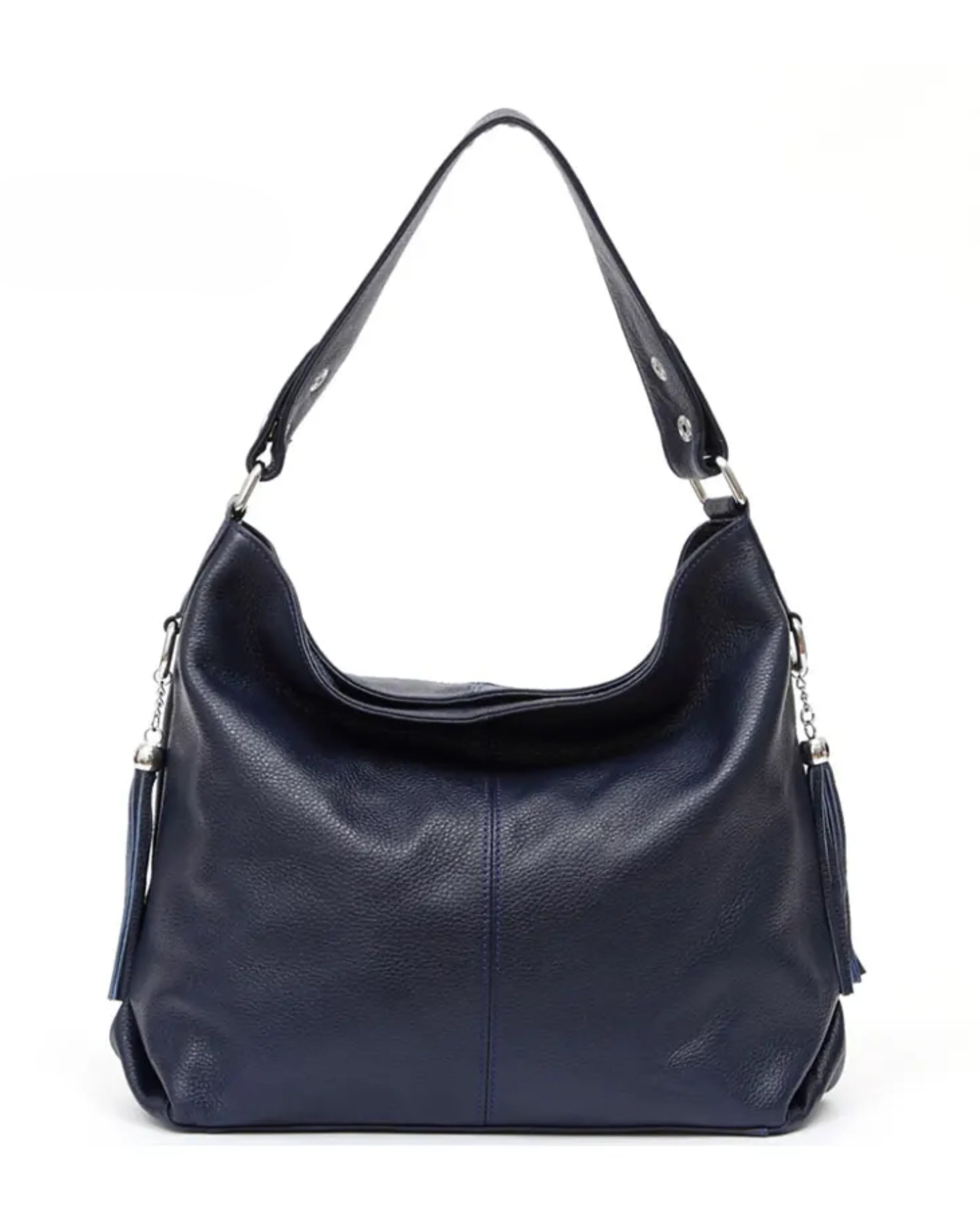 Bolsa de Ombro de Couro Bolzano
