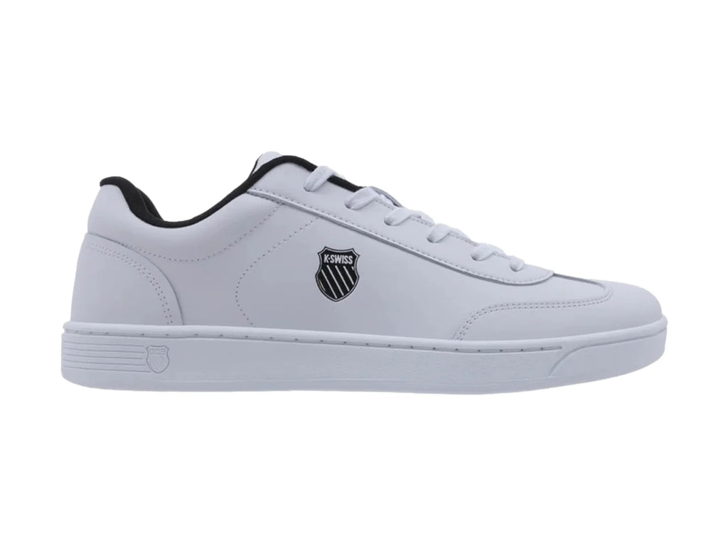 Tenis K Swiss Alvor Blanco y Negro para Hombre