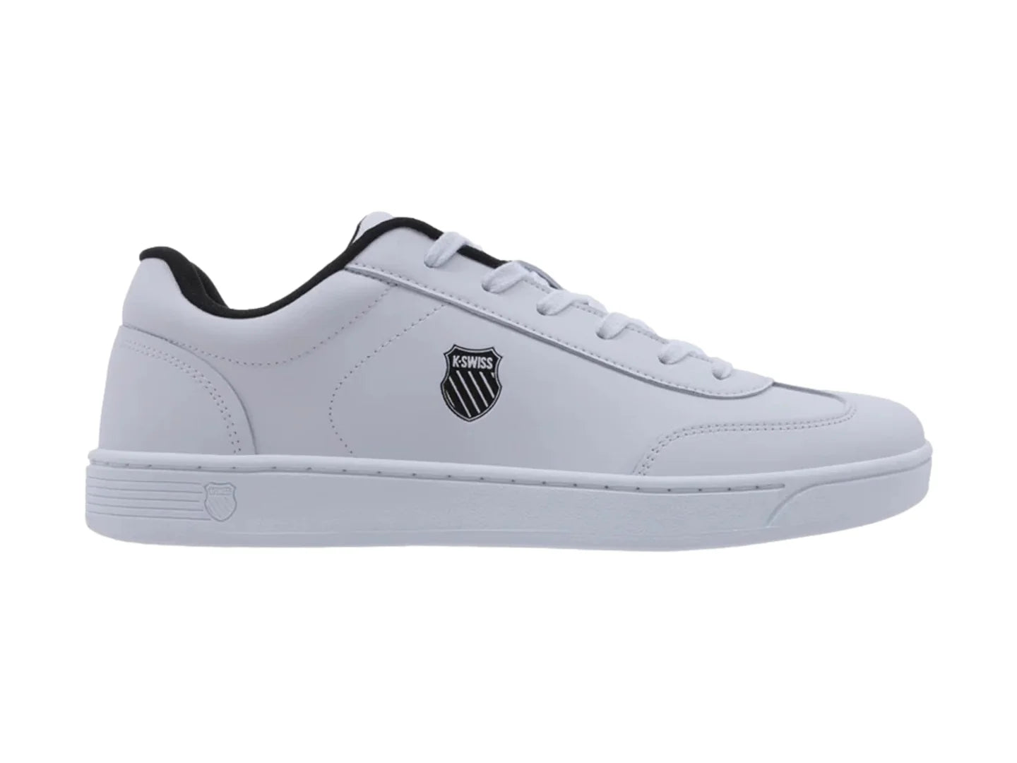 Tenis K Swiss Alvor Blanco y Negro para Hombre