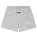 Kids Fleece Soccer Short Concrete Heather