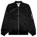 Oversized Bomber Jacket Pitch Black